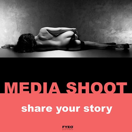 media shoot for boudoir photography